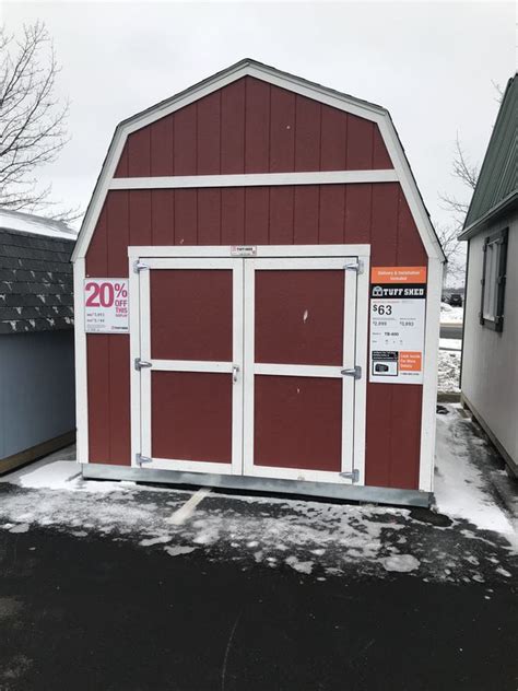 Home Depot sells prefab metal <b>sheds</b> starting at $560 for 8x6 feet and up to $1,250 for 10x17 feet. . Tuff shed display models for sale
